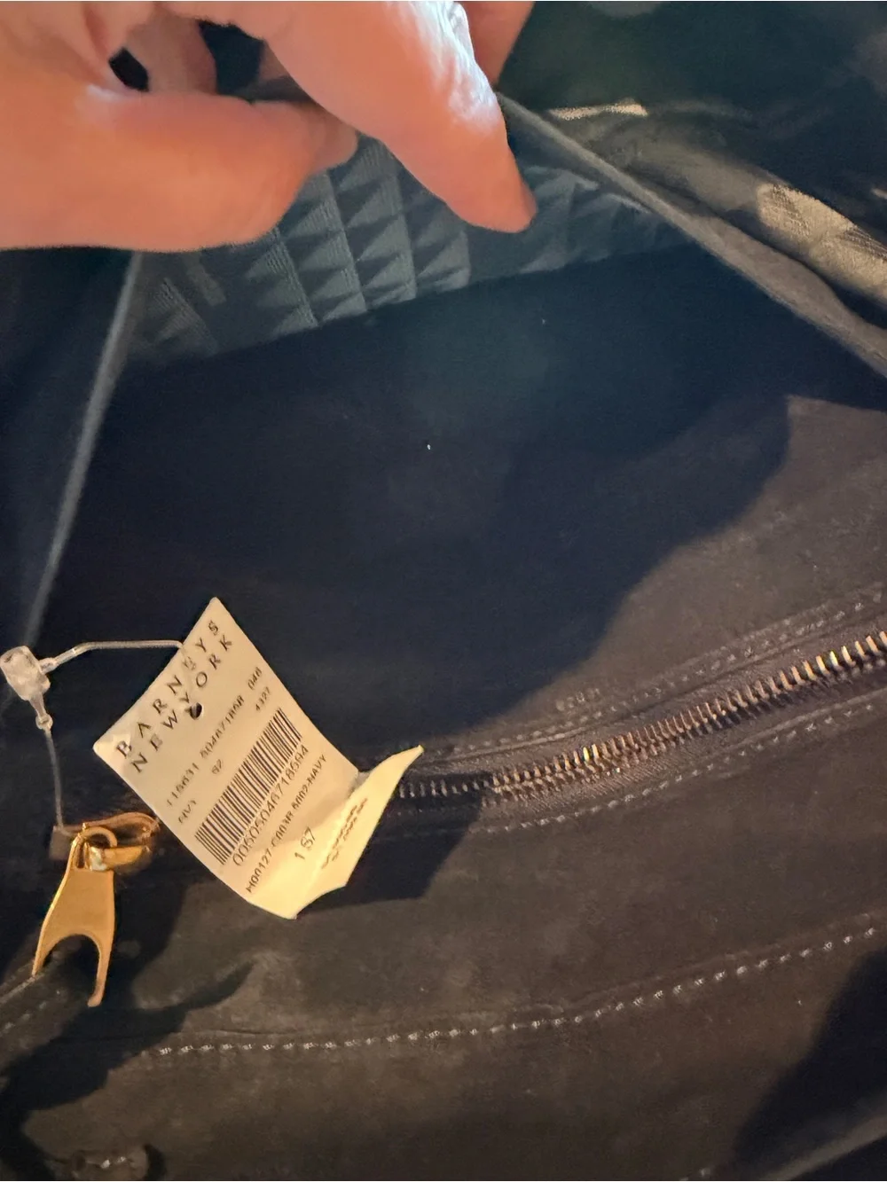 Proenza Schouler PS1 Navy Suede Backpack NWT $1995 Retail